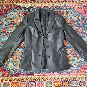 Leony's Barcelona warm leather coat